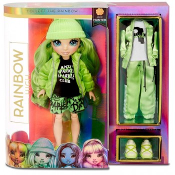 Rainbow Surprise High Jade Hunter, Зелена лялька Мосту Хай Джейд Хантер
