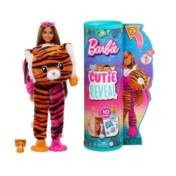 Лялька Barbie Cutie Reveal Друзі з джунглів Тигреня