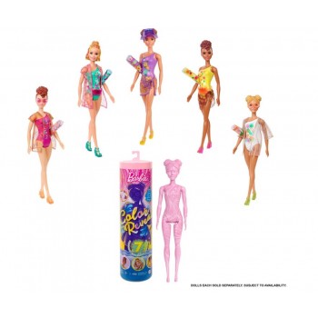 Лялька Барбі Кольорове перетворення з 7 сюрпризами Barbie Color Reveal