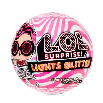 L.O.L. Surprise! Lights glitter doll with 8 surprises 