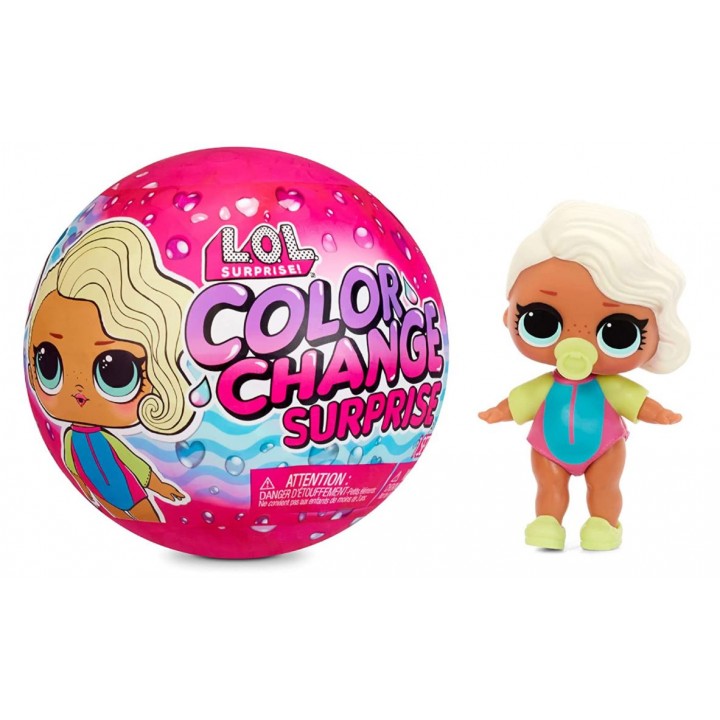 Ігровий набір із лялькою-сюрпризом L.O.L. Surprise Color Change Сестрички