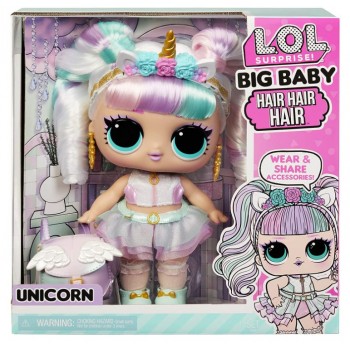 Ігровий набір L.O.L. Surprise Big Baby Hair Hair Hair Unicorn