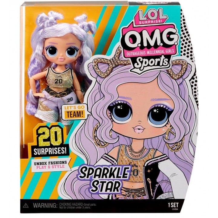 Лялька LОЛ Спаркл Стар L.O.L Surprise OMG Sports SPARKLE STAR