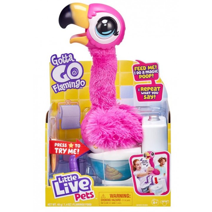 Інтерактивна іграшка Фламінго Little Live Pets Gotta Go Flamingo