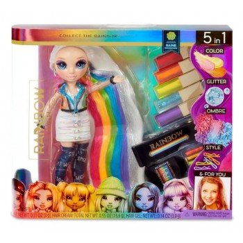 Лялька Рейнбоу Хай Rainbow High Hair Studio - Стильна зачіска Студія краси