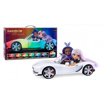 Автомобіль для ляльки Rainbow High Color Change Car Різнокольорове сяйво